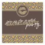 Invitation moderne de partie de Bachelorette d'amu