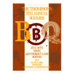 Invitation moderne sale de BBQ