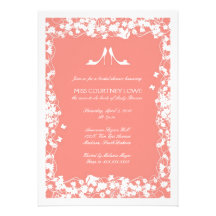 Invitation nuptiale de douche