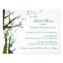 Invitation nuptiale de douche de belle nuit de Bri