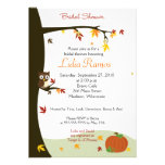Invitation nuptiale de douche de Halloween 5x7 d'a