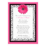 Invitation nuptiale florale de douche de marguerit