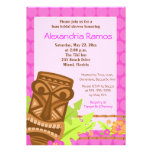 Invitation nuptiale hawaïen de douche de Luau Tiki invitations