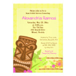 Invitation nuptiale hawaïen de douche de Luau Tiki invitations