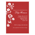 Invitation nuptiale molle élégante de douche de la