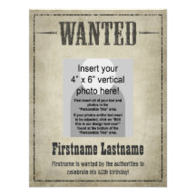 Invitation occidentale sauvage ou faire-part