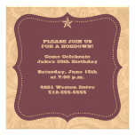 Invitation occidentale traditionnelle
