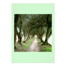 Invitation olive de jardin