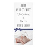 Invitation personnalisée de baptême pour le bébé