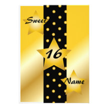 Invitation-Personnaliser de sweet sixteen