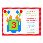 Invitation pleine d'entrain d'anniversaire de Cham