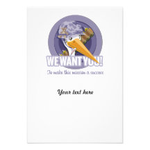 Invitation Recruting baby shower