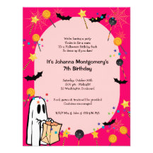 Invitation rose de partie de costume d'anniversair