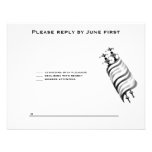 Invitation RSVP de Mitzvah de barre d'Ari Yonatan 