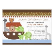 Invitation snob d'arche de Noahs