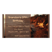 Invitation tranquille de plage photocartes