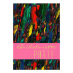 Invitation UNISEXE de ~ de la vie de ville/RSVP 3.