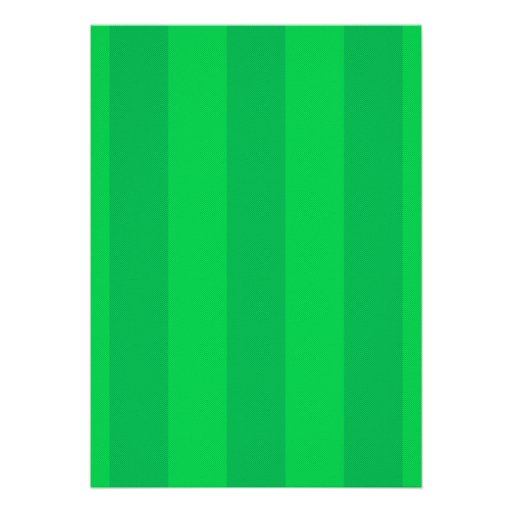 Invitation vert simple
