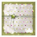 Invitation verte d'étoile