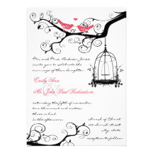 Invitation vintage de mariage de rose de chèvrefeu