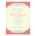 Invitation vintage douce
