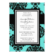 Invitation vintage élégant de mariage de partie de