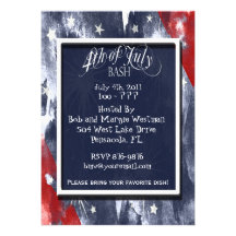 Invitations 4 juillet de partie