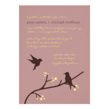 Invitations 5x7 du vol de l'amour {lavande}