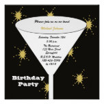 Invitations adultes de fête d'anniversaire - pain 
