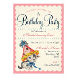 Invitations d'anniversaire de la fête d'anniversai