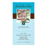 INVITATIONS D'ANNIVERSAIRE DE PHOTO : : beau carré Photocartes