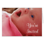 Invitations de baby shower cartes