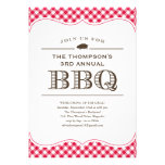 Invitations de barbecue de BBQ