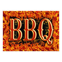Invitations de BBQ