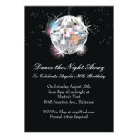 Invitations de boule de disco