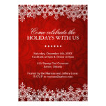 Invitations de cartes de Noël