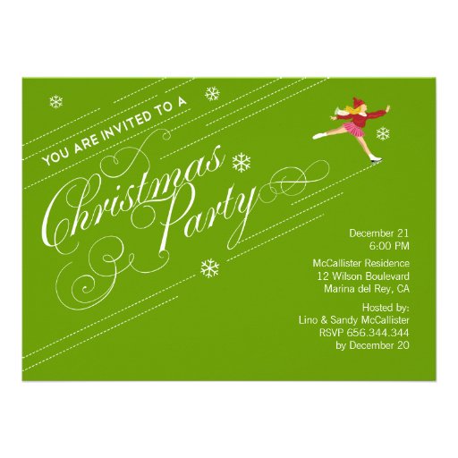 Invitations de coutume de fête de Noël de vacances