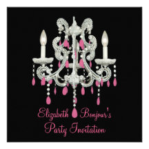 Invitations de ~ de lustre de nuit