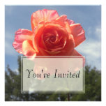 Invitations de fleur de ciel