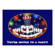 Invitations de Kilroy d'Oncle Sam