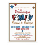 Invitations de la Réunion de famille d'amusement