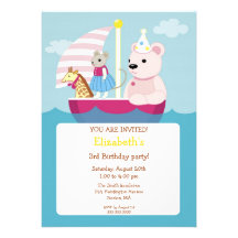 Invitations de l'anniversaire de jouet de l'enfant