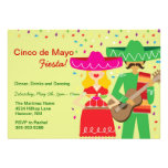 Invitations de mariachi de Cinco De Mayo
