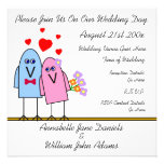 Invitations de mariage d'amour de Birdy