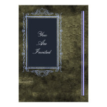 Invitations de mariage de cadre de tableau