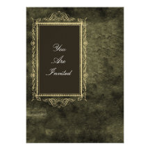 Invitations de mariage de cadre de tableau