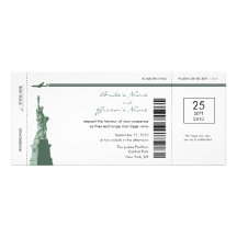 Invitations de mariage de carte d'embarquement de 