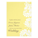 INVITATIONS DE MARIAGE : : flourish audacieux 9P