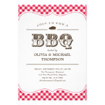 Invitations de partie de BBQ