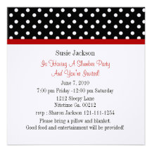 Invitations de partie de coccinelle